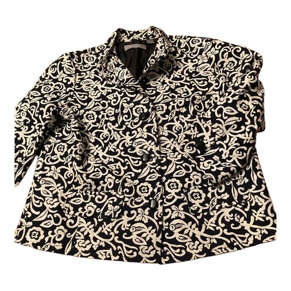 Liz Claiborne Designer Brocade Jacket - Picture 2 of 11